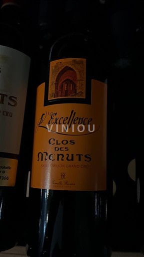 Bordeaux Saint-Émilion Grand Cru Clos des Menuts L'Excellence 2022