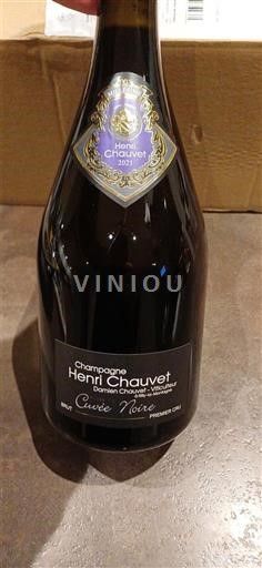 Champagne Šampanské Premier Cru Henri Chauvet Noire 2021