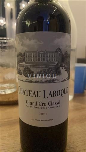 Rượu vang Rouge sec Château Laroque 2021 Pháp Bordeaux Saint-Émilion Grand Cru AOC
