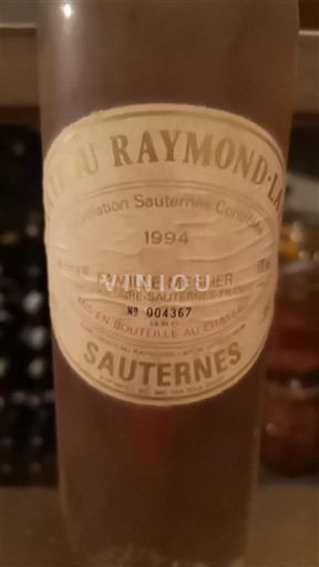 Bordeaux Sauternes Château Raymond-Lafon 1994