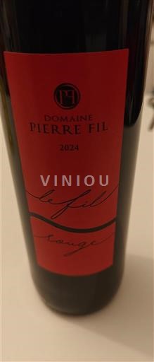 Languedoc Minervois Domaine Pierre Fil Le Fil Rouge 2024