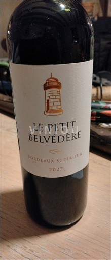 Bordeaux Bordeaux Supérieur Le Petit Belvédère 2022