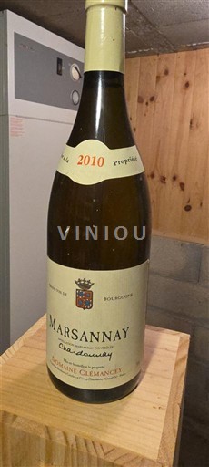Burgundy Marsannay Domaine Clémancey 2010