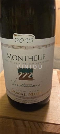 Burgundy Monthélie Pascal Mure Les Sousroches 2015