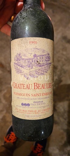 Bordeaux Puisseguin-saint-émilion Château Beaulieu 1991