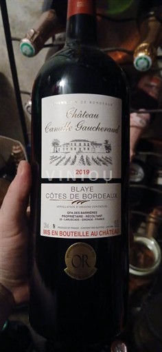 Bordeaux Blaye-Côtes-de-Bordeaux Château Camille Gaucheraud 2019