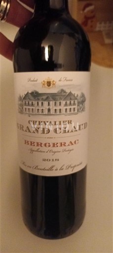 Tây Nam Bergerac Chevalier Grand Claud 2017
