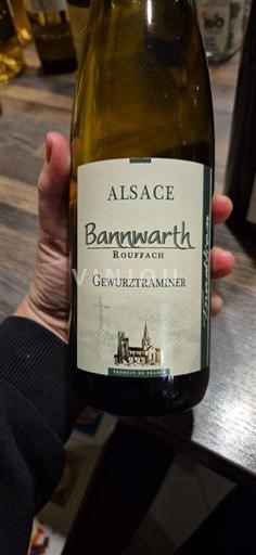 Alsasko Gewürztraminer Bannwarth 2021