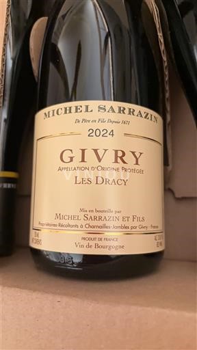 Borgoña Givry Michel Sarrazin et Fils Les Dracy 2024