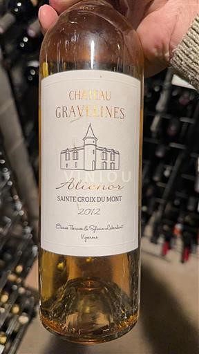 Burdeos Sainte-Croix-Du-Mont Château Gravelines Aliénor 2012
