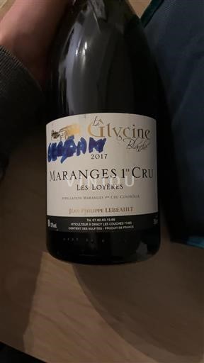 Burgundsko Nespecifikováno Premier Cru La Fussière Les Loyères 2017
