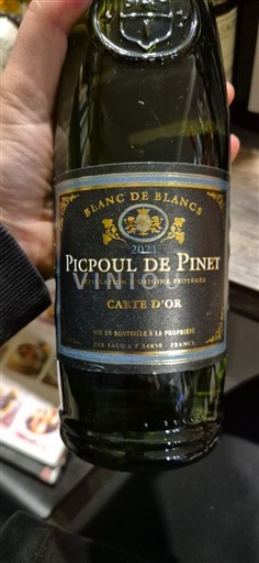 Langvedok Picpoul-de-Pinet Ormarine Carte d'Or 2021
