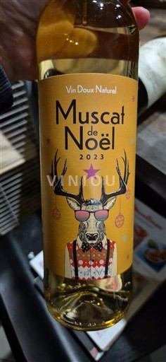 Roussillon Muscat de Rivesaltes Les Vignobles de Constance et du Terrassous Muscat de Noël 2023