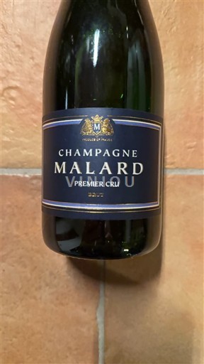 Mousserende wijnen Blanc brut Premier Cru Champagne Malard Non millésimé Frankrijk Champagne Niet gespecificeerd AOC