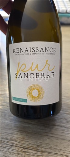 Loire-dalen Sancerre Fouquet Frères & Marchand Renaissance Pur 2023