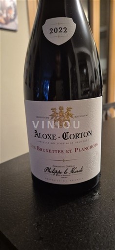 Borgonha Aloxe-Corton Philippe le Hardi Les Brunettes et Planchots 2022