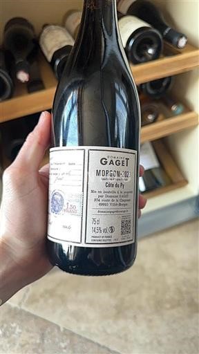 Beaujolais Morgon Gaget Côte du Py 2023