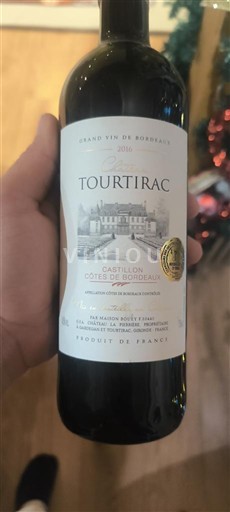 Bordeaux Castillon-côtes-de-bordeaux Tourtirac 2016