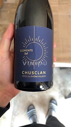 Vale do Ródano Côtes-do-ródano-villages Éléments Sol Não Sazonado