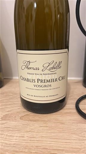 Burgundsko Chablis Premier Cru Thomas Labille Vosgros 2021