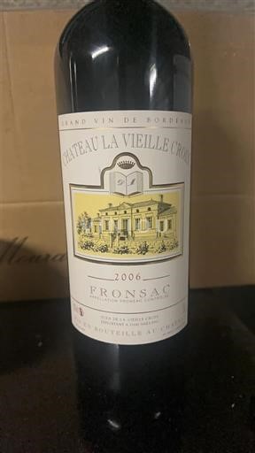 Burdeos Fronsac Château La Vieille Croix 2006
