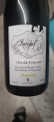 Beaujolais Incipit Amori 2020