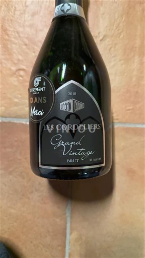 Bordeaux Crémant-de-Bordeaux Les Cordeliers Grand Vintage 2018