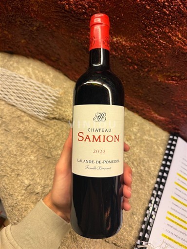 Bordeaux Lalande-de-Pomerol Château Samion 2022