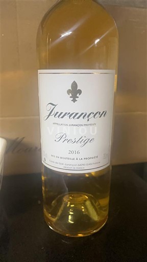 Rượu vang Blanc moelleux Prestige 2016 Pháp Tây Nam Jurançon AOC