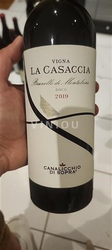 Toscana Brunello di Montalcino Canalicchio di Sopra Vigna La Casaccia 2019
