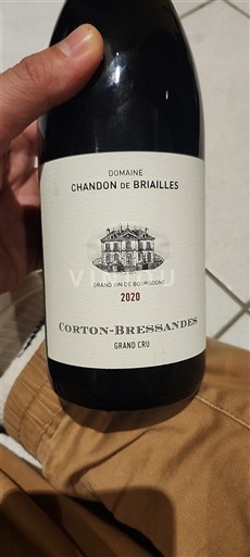 Burgundsko Corton-Bressandes Grand Cru Domaine Chandon de Briailles 2020