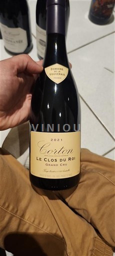 Burgundi Corton Grand Cru Domaine La Vougeraie Le Clos du Roi 2021