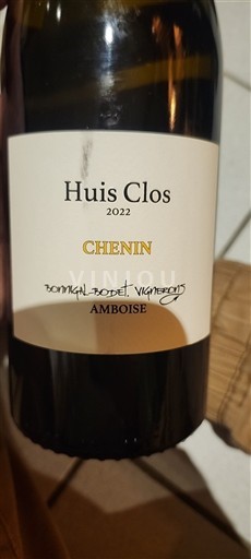Jura Arbois Dominique Bodet Vignerons Huis Clos Chenin 2022