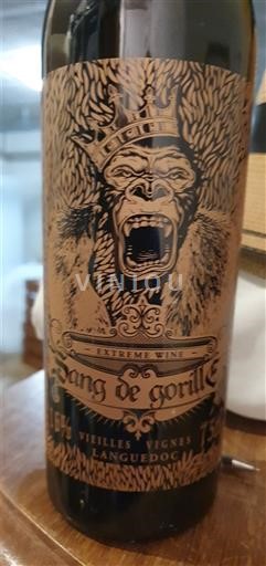 Languedoc a Roussillon Pays d'Oc Sang de gorille Neročník