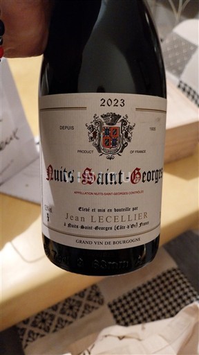 Borgonha Nuits-Saint-Georges Jean Lecellier 2022