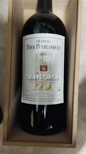 Bordeaux Saint-Émilion Château Tour Puyblanquet 2004
