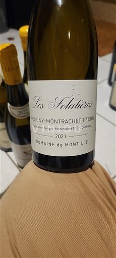 Burgundi Puligny-montrachet Premier Cru Domaine Montille Les Folatières 2021
