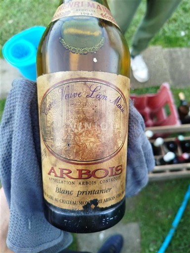 Jura Arbois Veuve Léon Marie Blanc printanier 1994