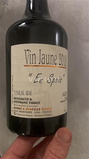 Jura Arbois Benedicte & Stéphane Tissot En Spois 2018