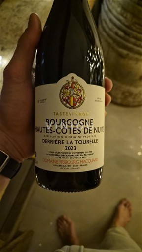 Bourgondië Niet gespecificeerd Domaine Fribourg Haquard Derrière la Tourelle 2023