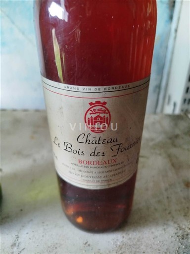 Burdeos Bordeaux Château Le Bois des Fourneaux Sin añada