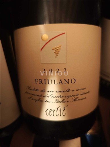Friuli-Venezia Giulia Colli Orientali del Friuli Tercic Friulano 2022