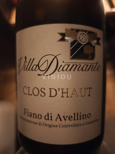 Kampanja Fiano di Avellino Villa Diamante Clos d'Haut 2024