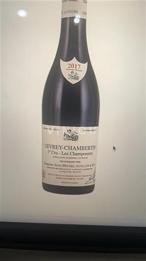 Bourgogne Ikke specificeret Premier Cru Domaine Jean-Michel Guillon & Fils 1er Cru - Les Champeaux 2017