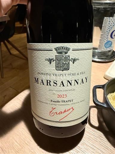 Burgundy Marsannay Domaine Trapet Père & Fils Grands Vignes 2023