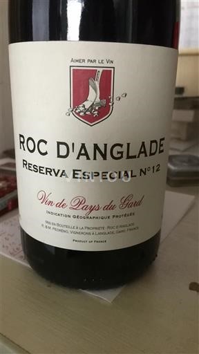 Languedoc și Roussillon Gard Roc d'Anglade Reserva Especial N°12 Nemilésimat