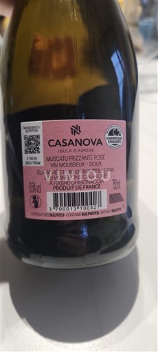 Alsace Muscat Casanova Isula d'Amore Non-Vintage