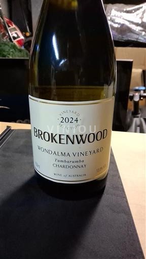 New South Wales Tumbarumba Brokenwood Wondalma Vineyard Tumbarumba Chardonnay 2024