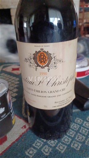 Bordeaux Saint-Émilion Grand Cru Grand Cru Château St Christophe 1990
