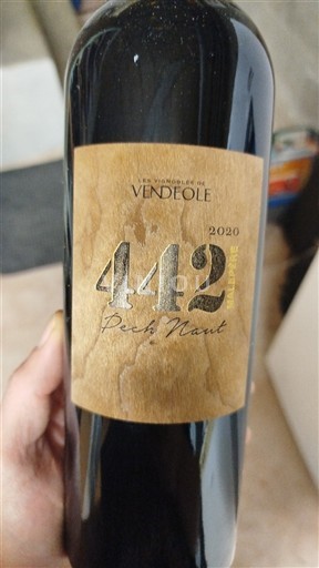 Langvedok Malepère Les Vignobles de Vendéole 442 Pech Maud 2020